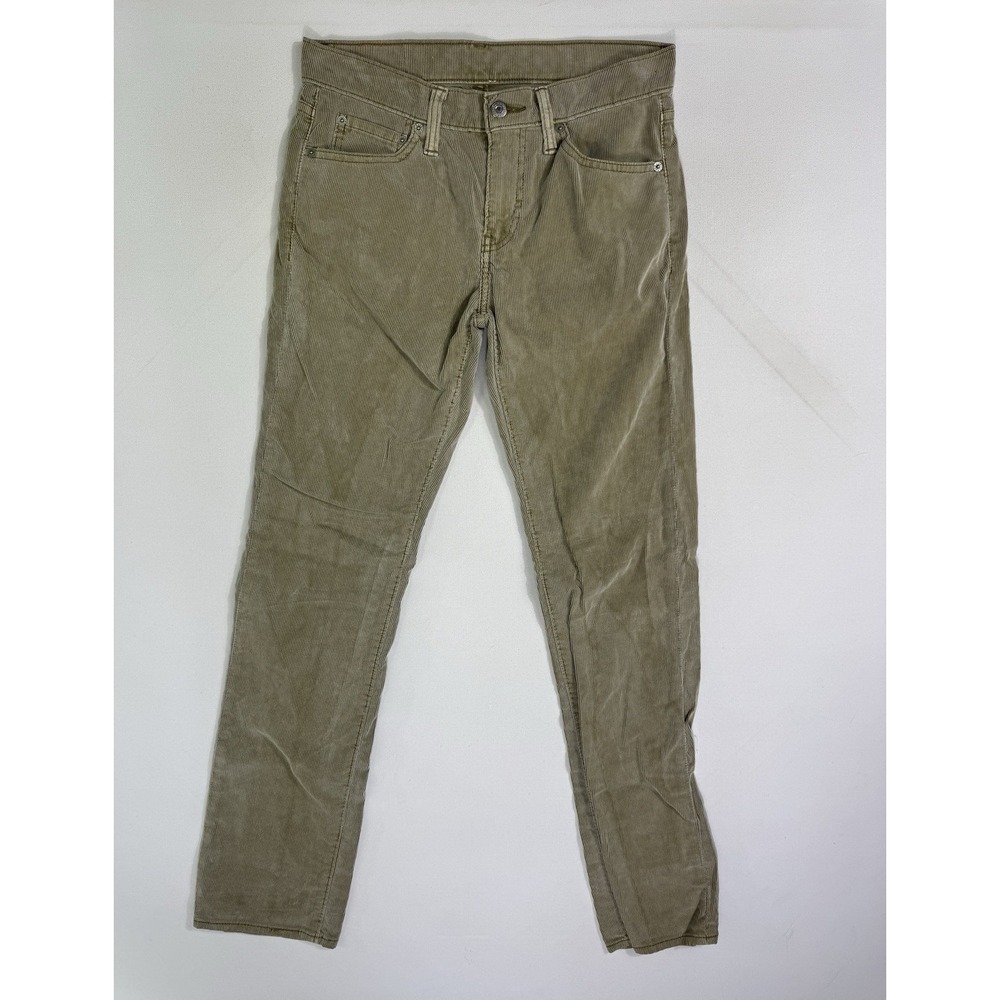 Levi's 511 Men's 30x32 (30x31.5) Corduroy Jeans Casual Beige Modern Work Casual